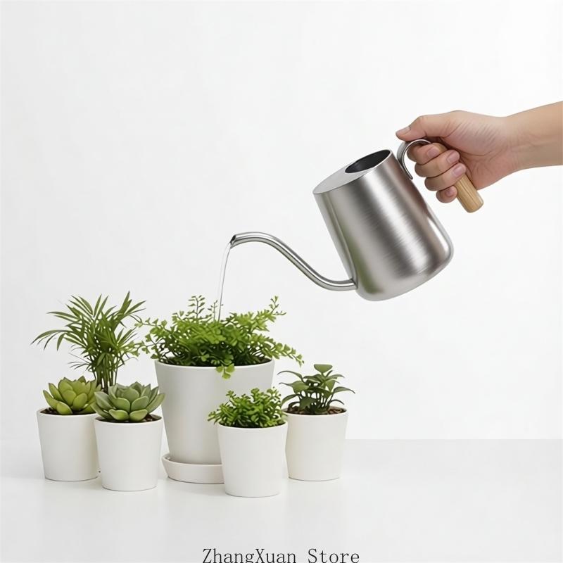 Pour Pot Aluminum - Indoor Pot Watering Can with Long