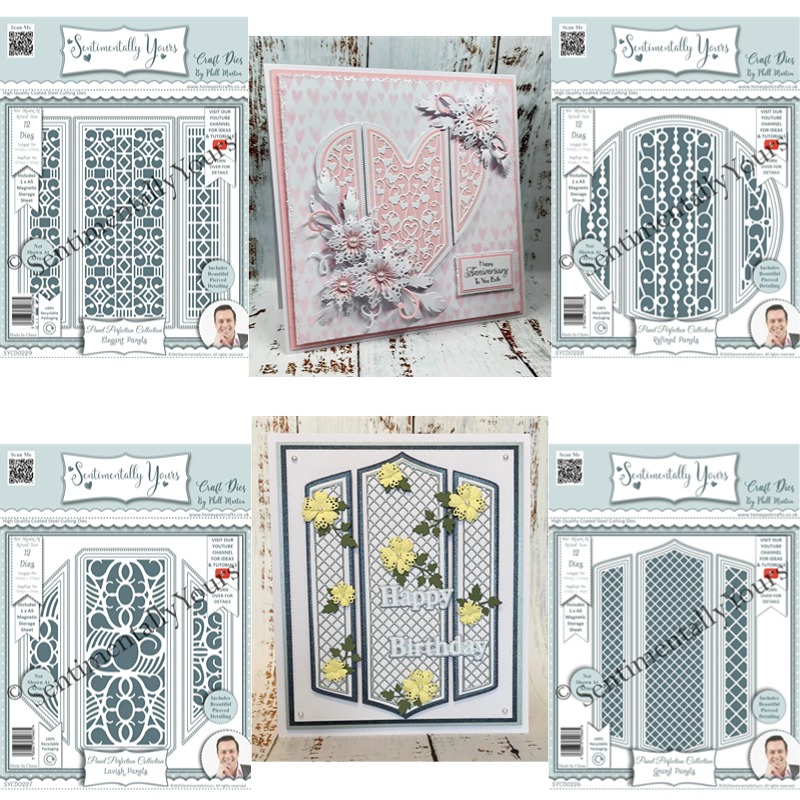Candle Making Books - Panel Perfection Lavish Elegant Metal Die