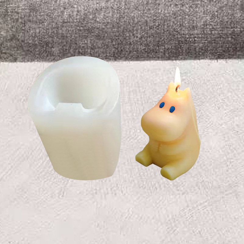 Candle Mold Silicone - Moomins Hot Cute Anime Silicone Mold