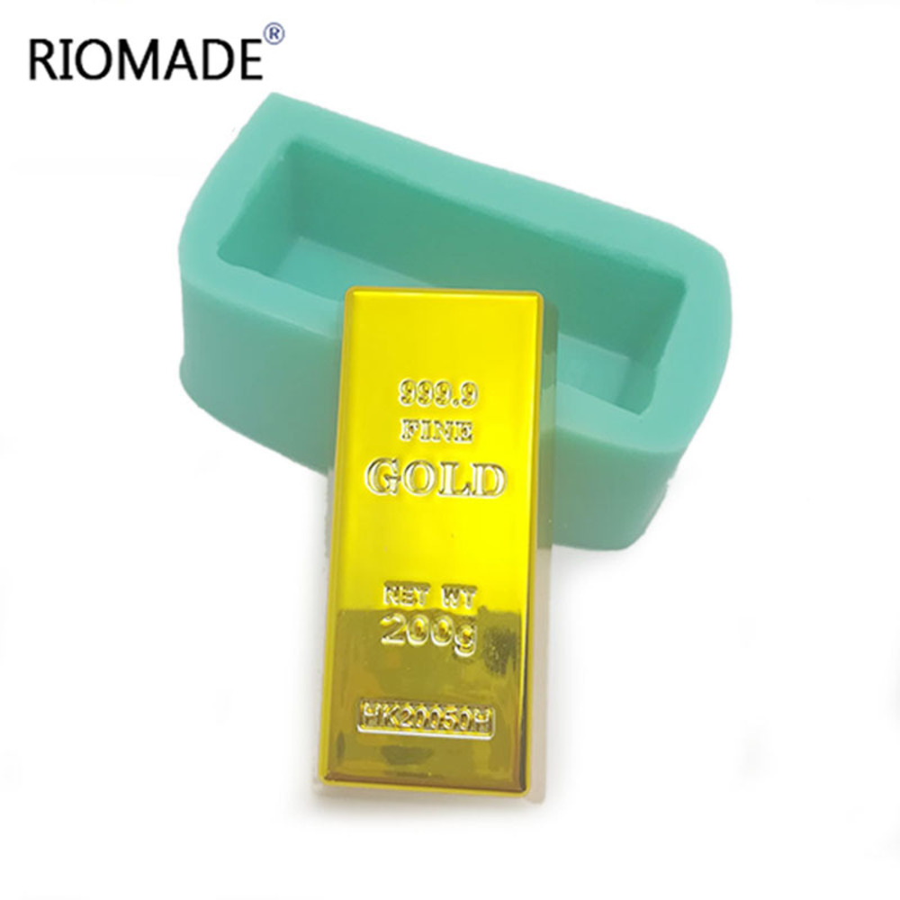 Gold Brick Shape Silicone Mold - Candle Mold Silicone ulasan dan harga