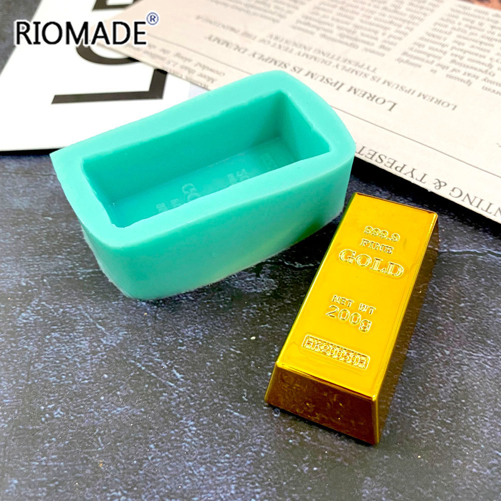 Gold Brick Shape Silicone Mold - Candle Mold Silicone ulasan dan harga