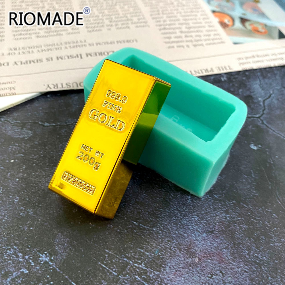 Gold Brick Shape Silicone Mold - Candle Mold Silicone ulasan dan harga