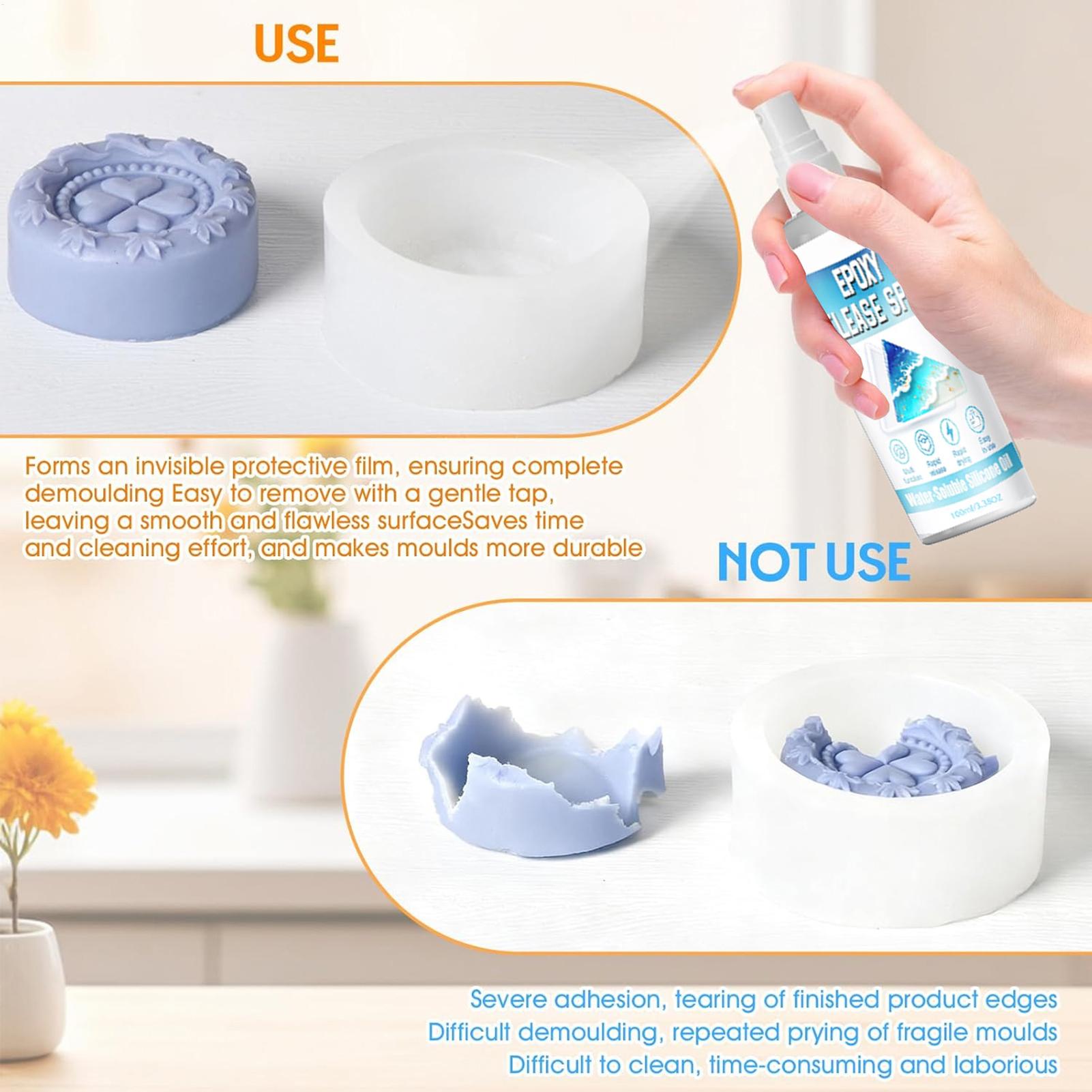 100ml Silicone Release Spray E - Candle Mold Silicone ulasan dan harga