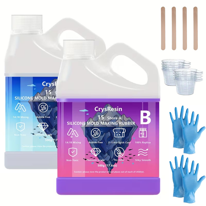 500ml 2 Bottles Liquid Silicon - Candle Mold Silicone ulasan dan harga