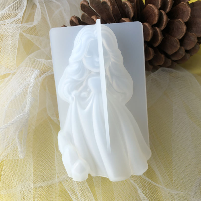 3D Cute Princess Silicone Cand - Candle Mold Silicone ulasan dan harga