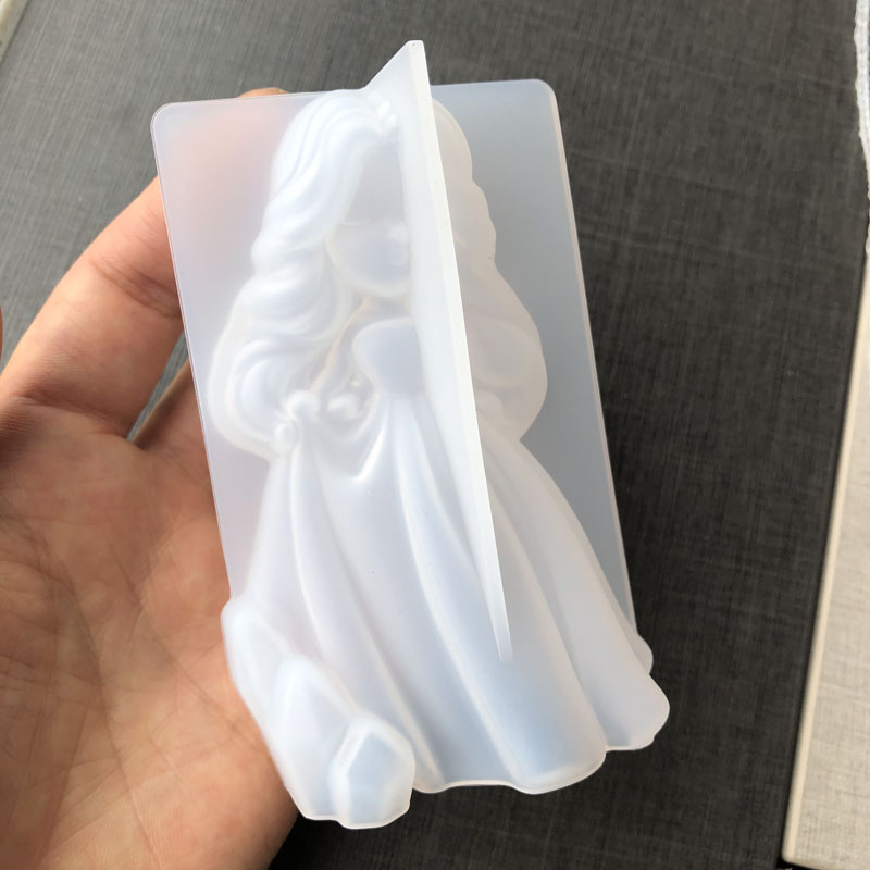 3D Cute Princess Silicone Cand - Candle Mold Silicone ulasan dan harga