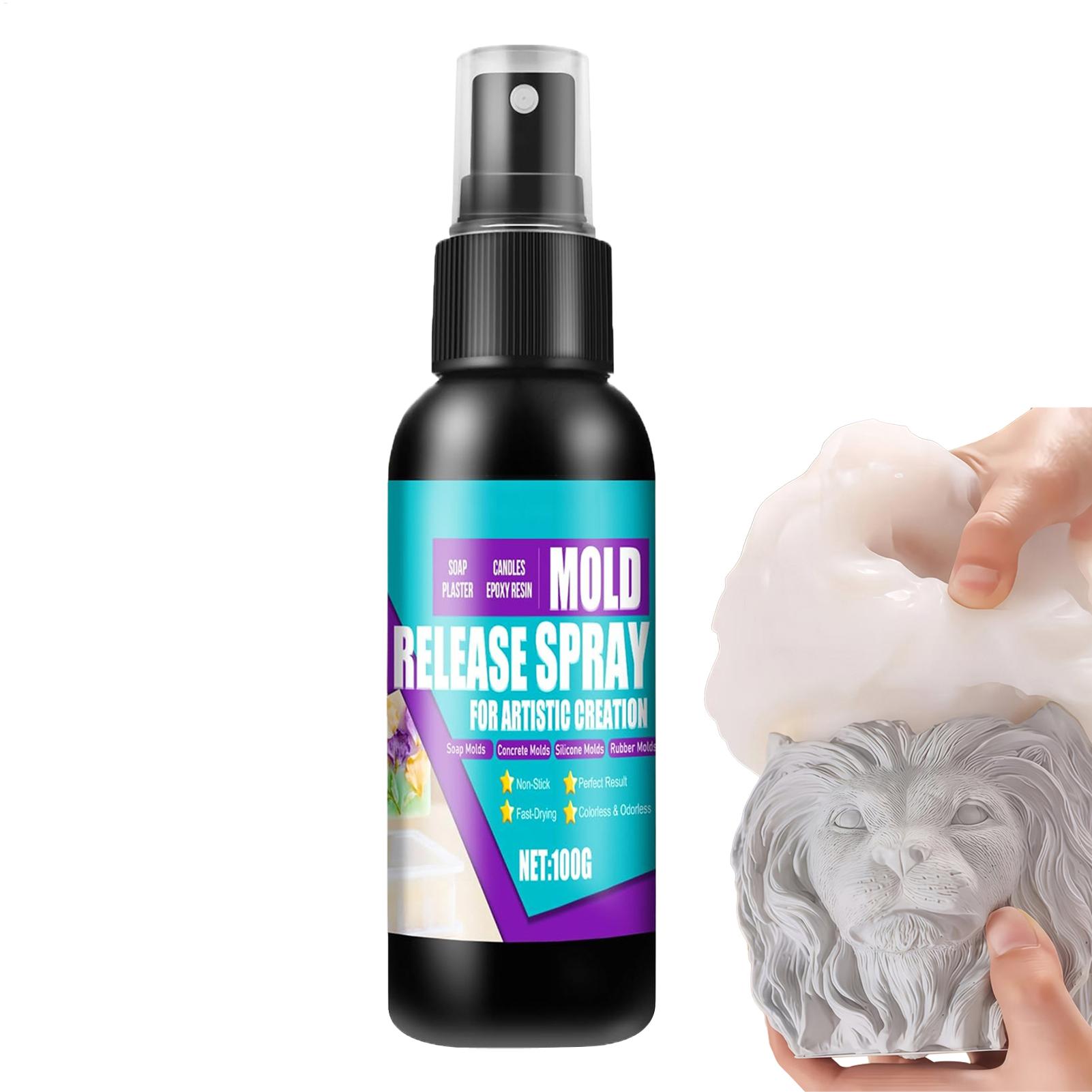 Mold Release Spray 100g Non St - Candle Mold Silicone ulasan dan harga