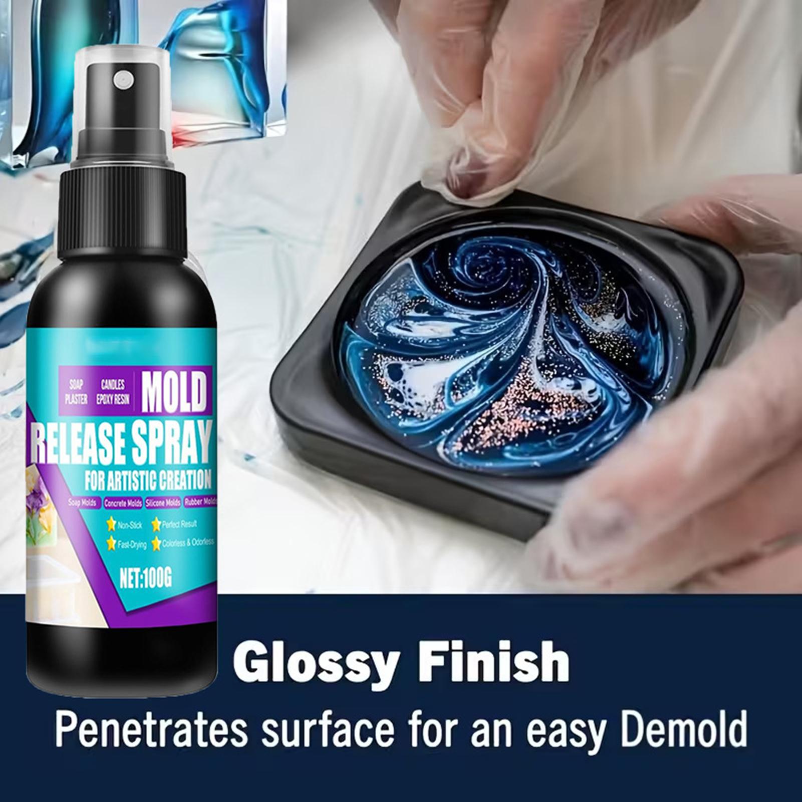 Mold Release Spray 100g Non St - Candle Mold Silicone ulasan dan harga