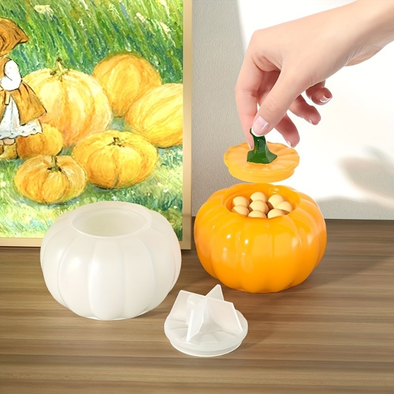 2pcs Pumpkin Jar Silicone Mold - Candle Mold Silicone ulasan dan harga