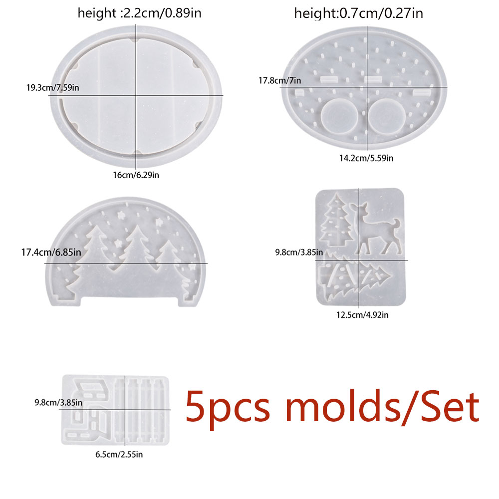Christmas Elk Tealight Candle  - Candle Mold Silicone ulasan dan harga