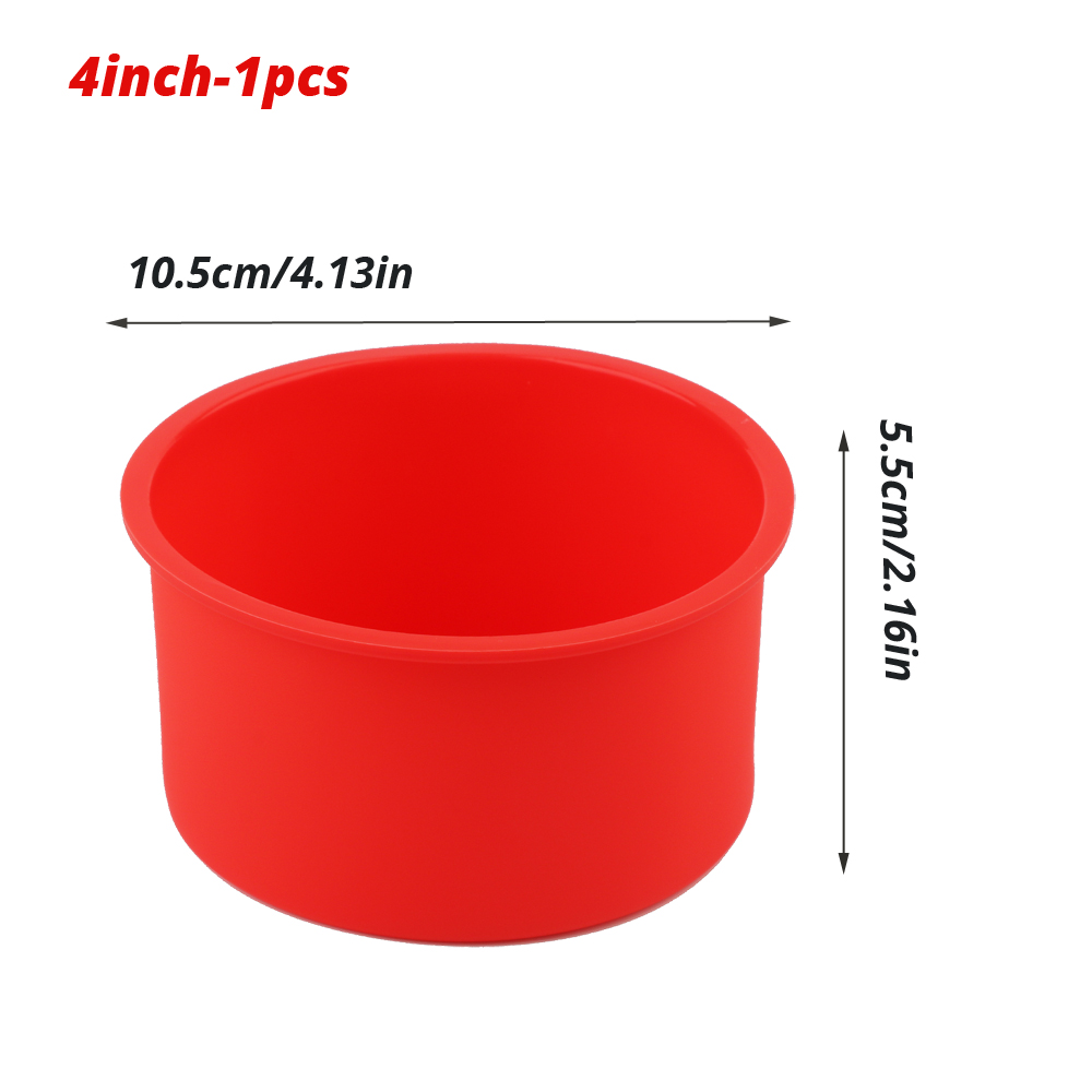 1 Piece of 4inch Round Silicon - Candle Mold Silicone ulasan dan harga