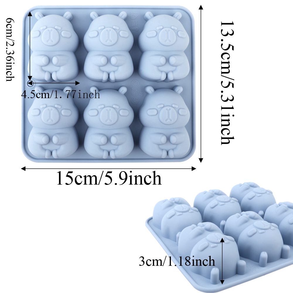 1 Silicone Cake Mold in the Sh - Candle Making Jelly ulasan dan harga