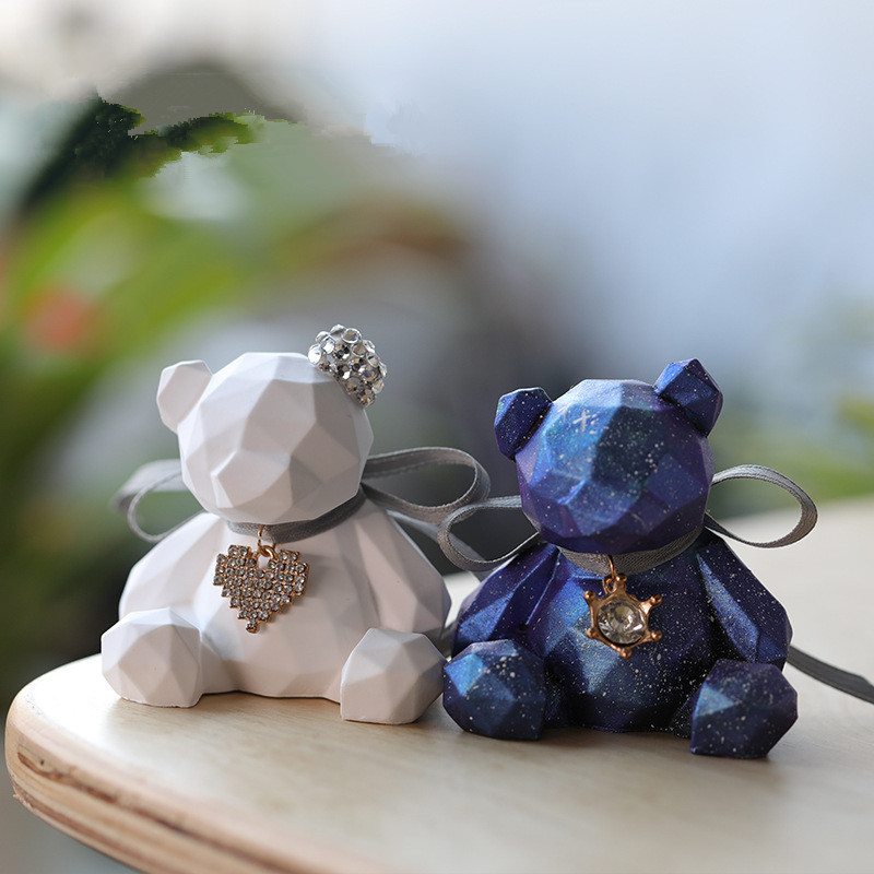 3D Stereo Bear Silicone Mold D - Candle Making Jelly ulasan dan harga