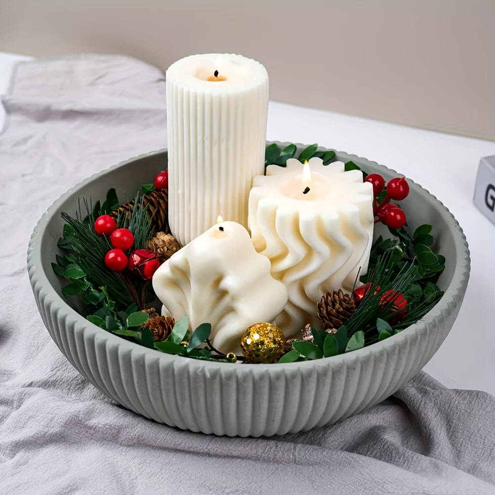 1 Ring Silicone Mould for Epox - Candle Mold Silicone ulasan dan harga