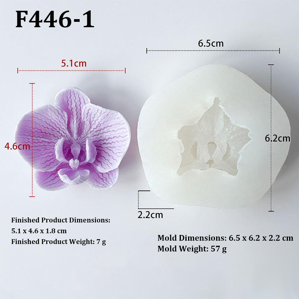Phalaenopsis Orchid Flower-Sha - Candle Making Jelly ulasan dan harga