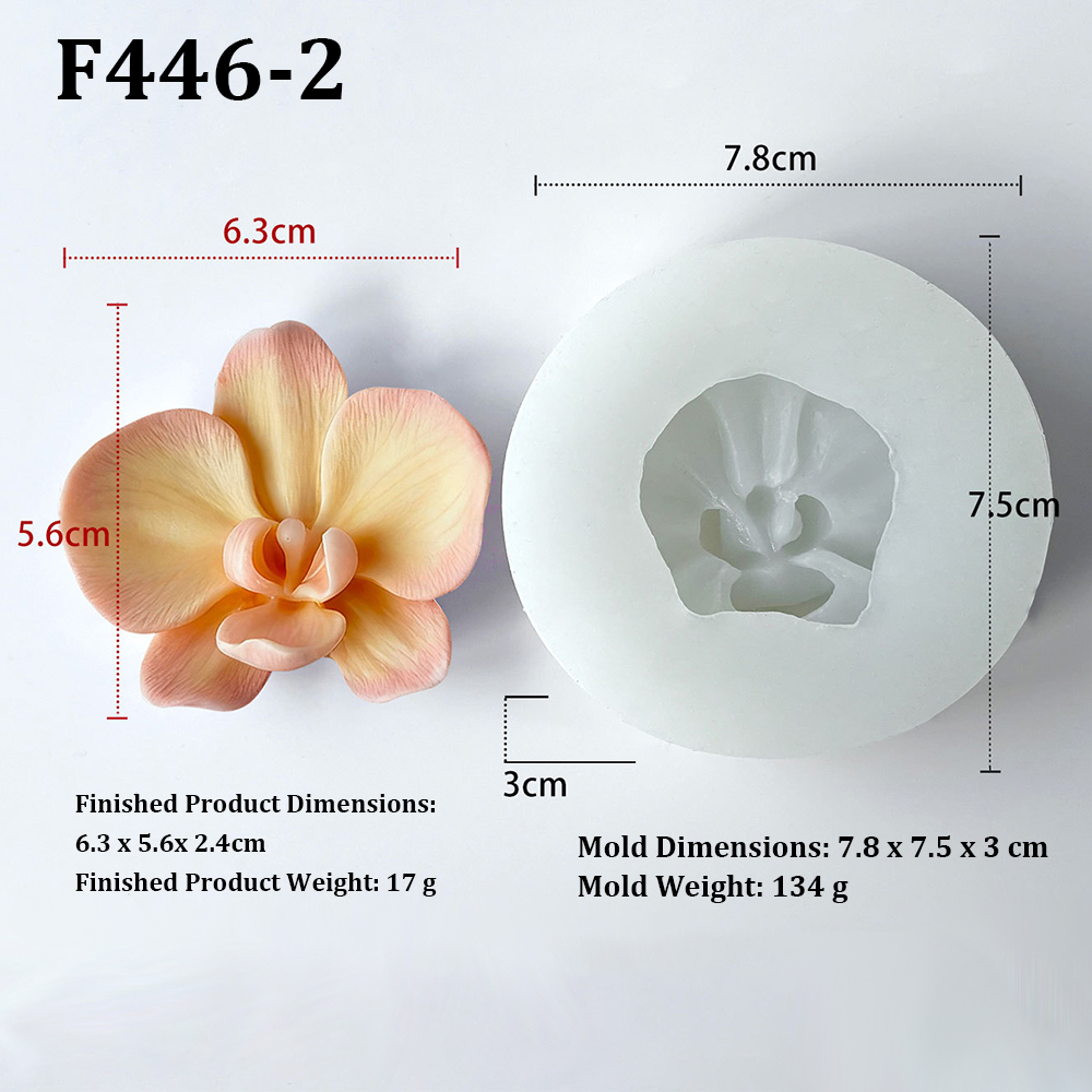 Phalaenopsis Orchid Flower-Sha - Candle Making Jelly ulasan dan harga