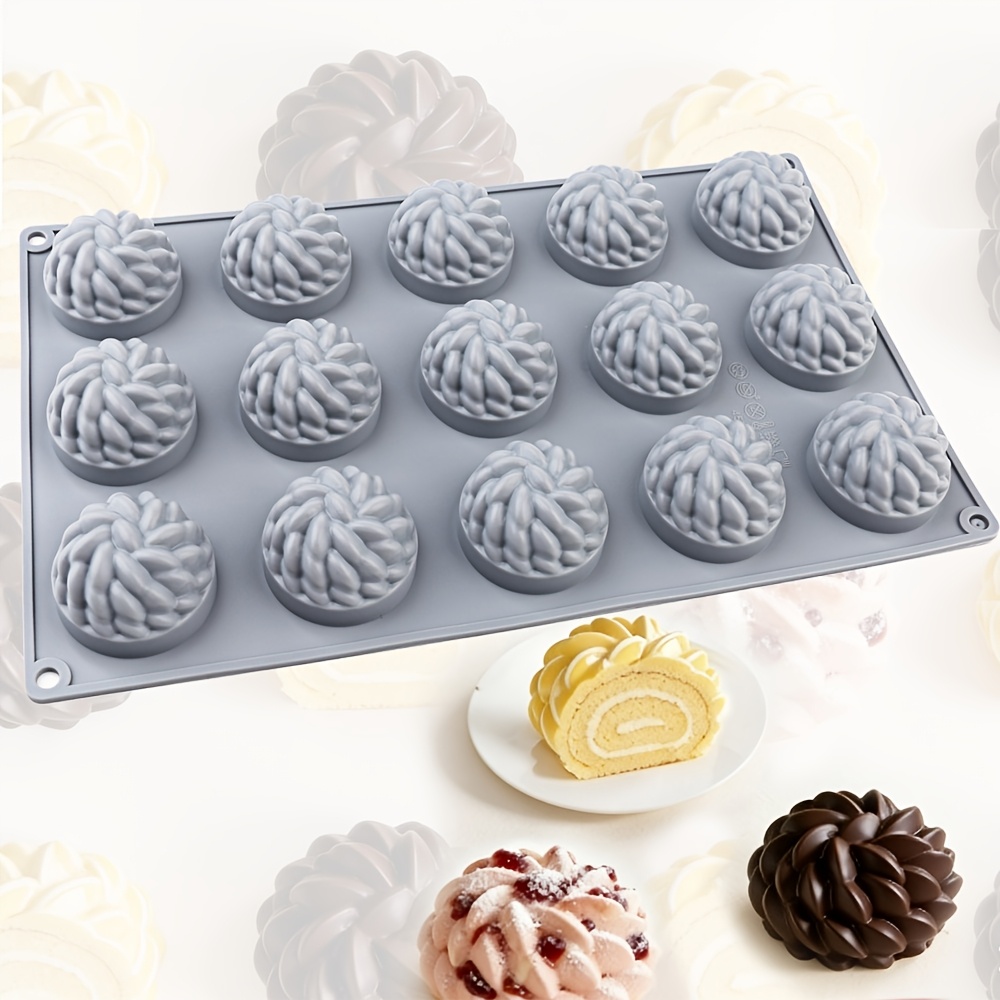1Pc Cake Mold Santa Ana Floral - Candle Making Vessels ulasan dan harga