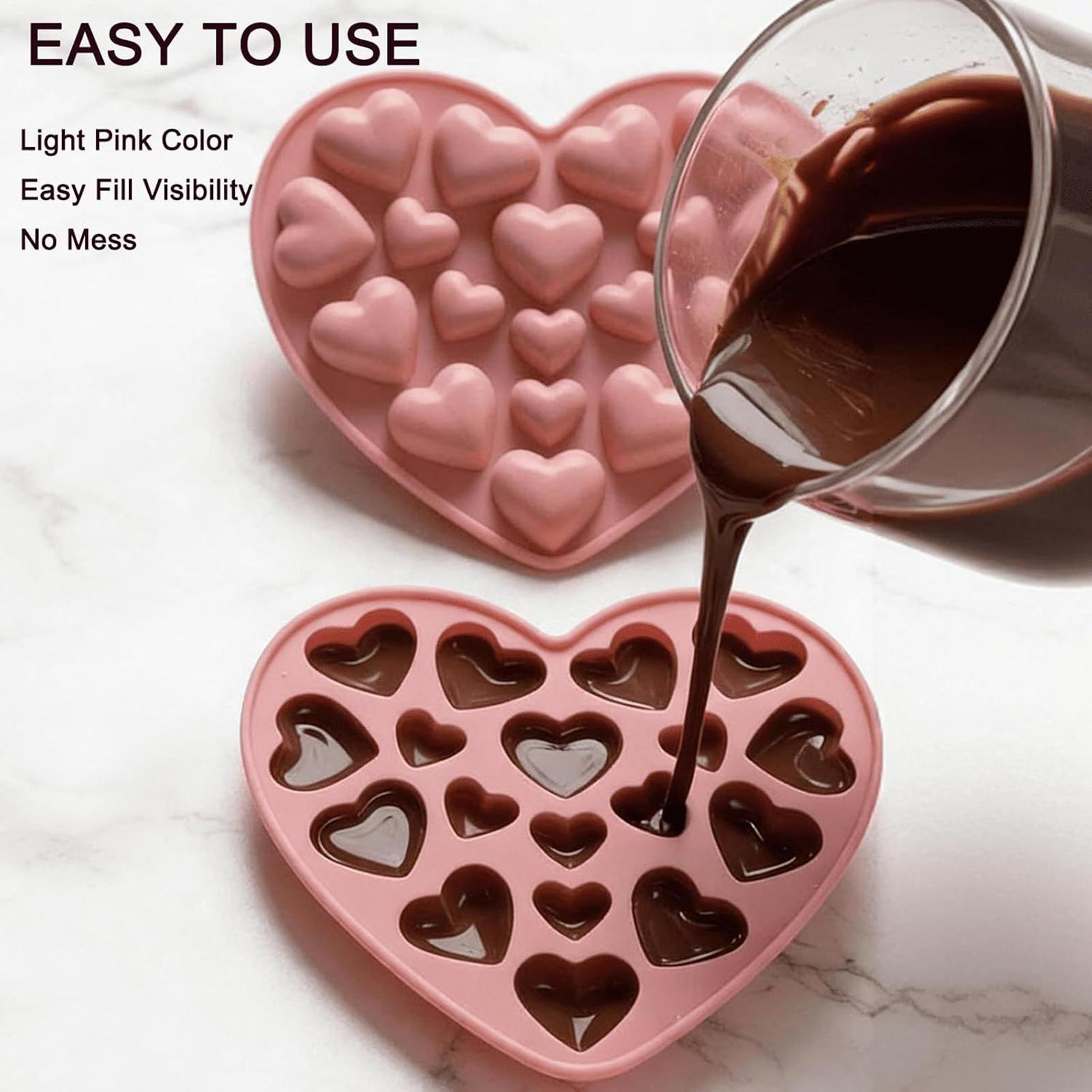 Love Silicone Chocolate Mold S - Candle Making Jelly ulasan dan harga