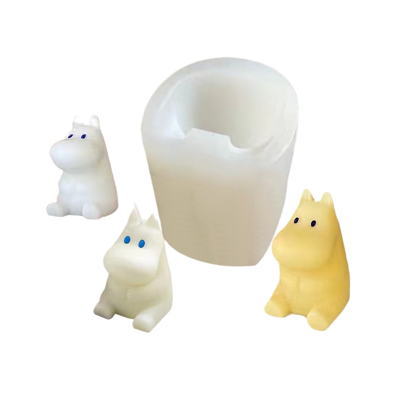 Moomins Hot Cute Anime Silicon - Candle Mold Silicone ulasan dan harga