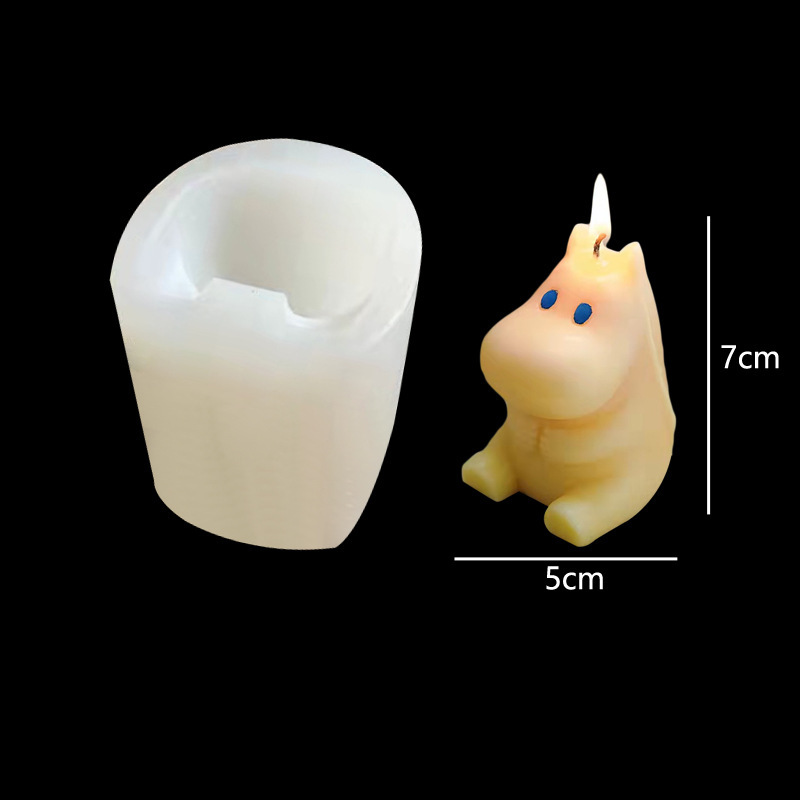 Moomins Hot Cute Anime Silicon - Candle Mold Silicone ulasan dan harga