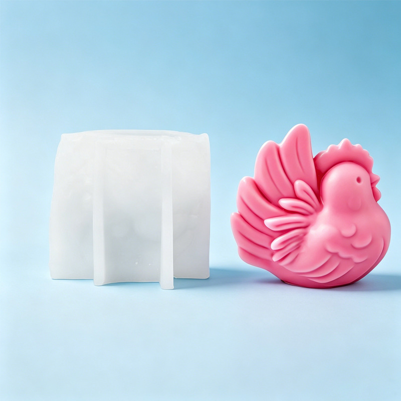 Cartoon Hen Silicone Candle Mo - Candle Making Jelly ulasan dan harga